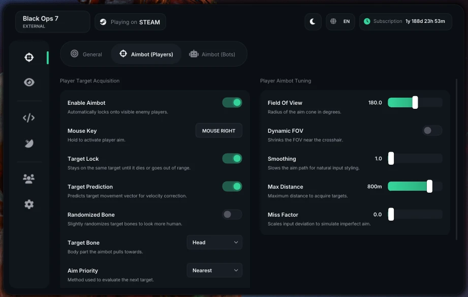 AimBetter: External [BO7/WZ] Spoofer Included thumbnail 3