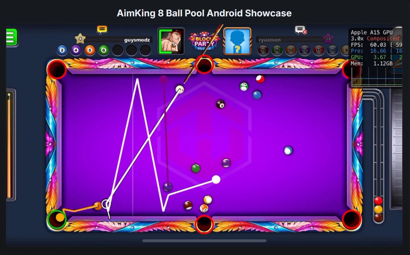 AimKing: 8 Ball Pool (Android) thumbnail 2